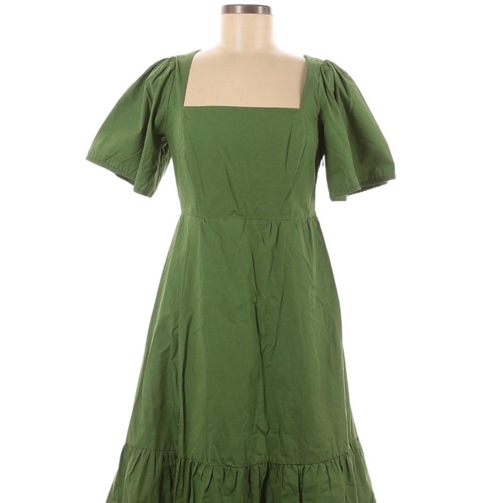 100% Cotton Midi Dress